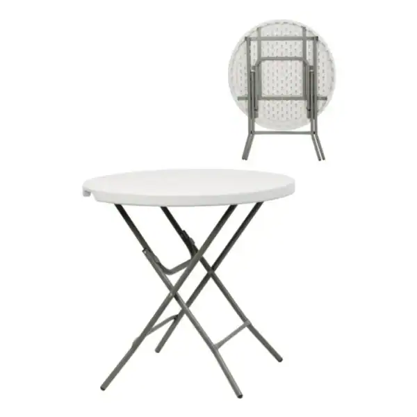 Round Folding Cafe Table