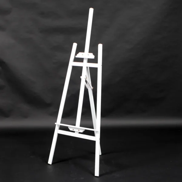 White Timber Wedding Easel – 150cm Display Stand - Image 2