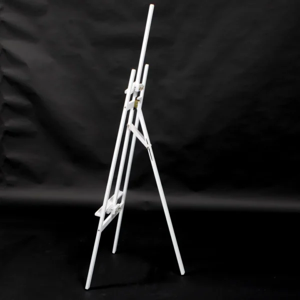 White Timber Wedding Easel – 150cm Display Stand - Image 3