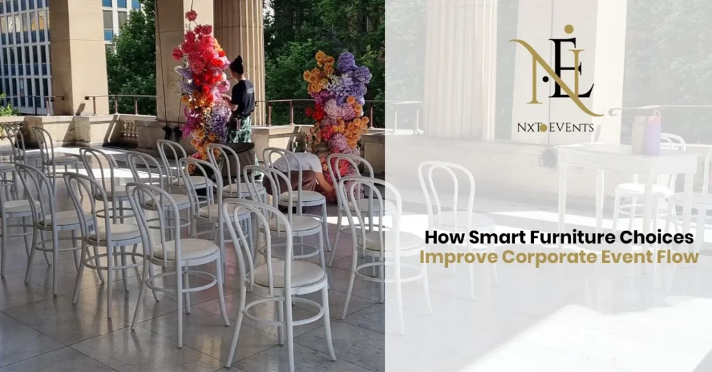 How Smart Furniture Choices Improve Corporate Event Flow