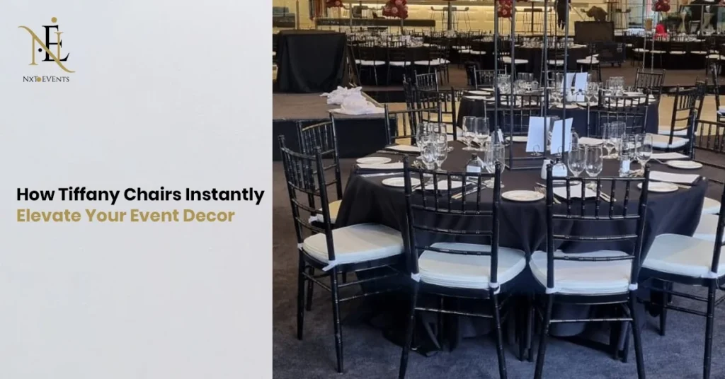 How Tiffany Chairs Instantly Elevate Your Event Decor