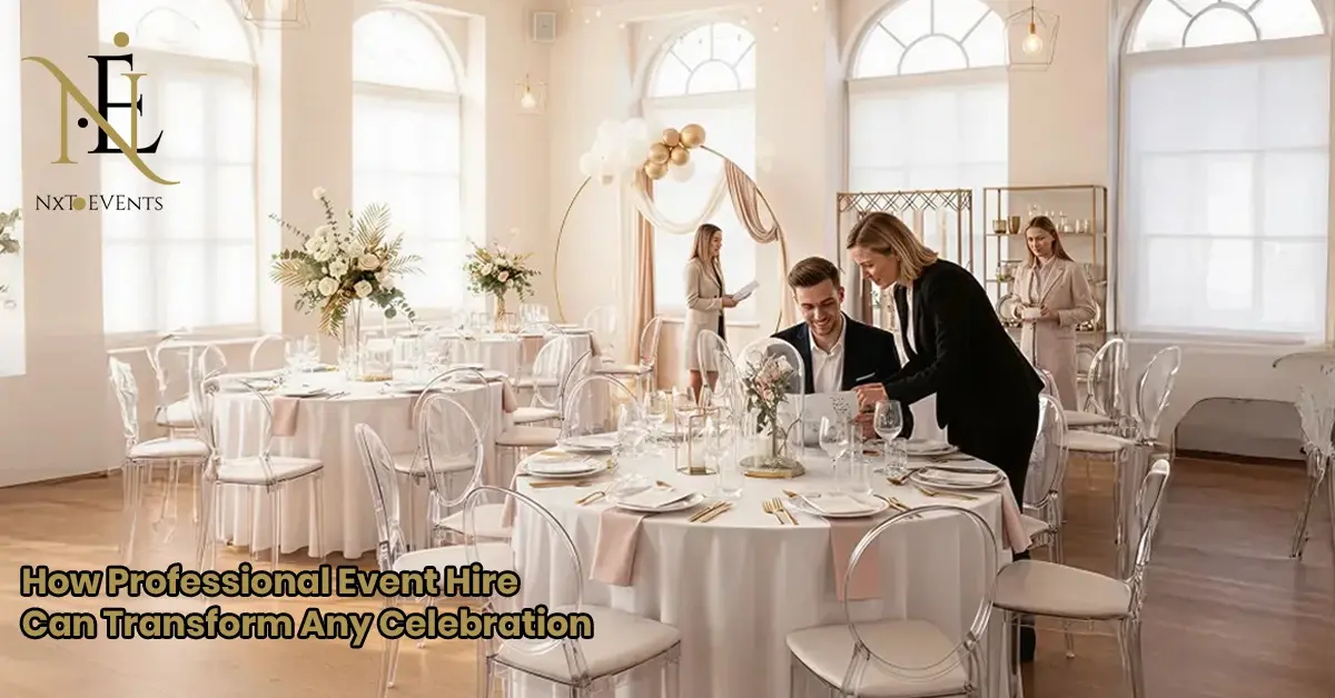 How Professional Event Hire Can Transform Any Celebration