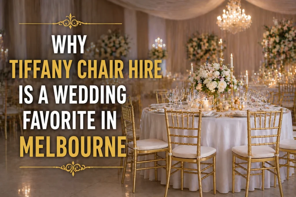 Why Tiffany Chair Hire Is a Wedding Favorite in Melbourne