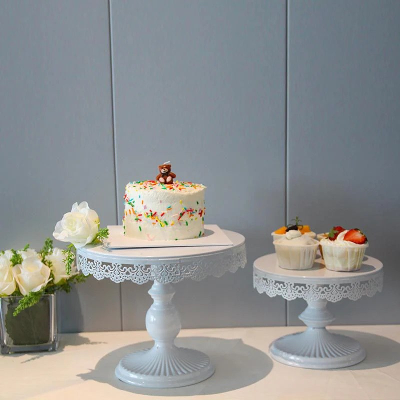 White Cake Stands